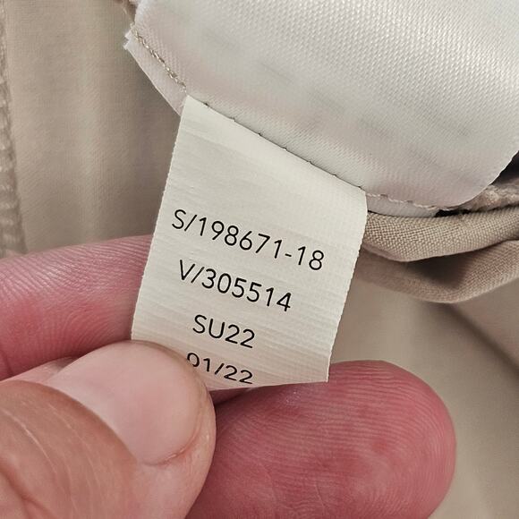 ATHLETA Brooklyn Mid-rise Ankle Pant in Abalone Cream Size 2 - Picture 8 of 10